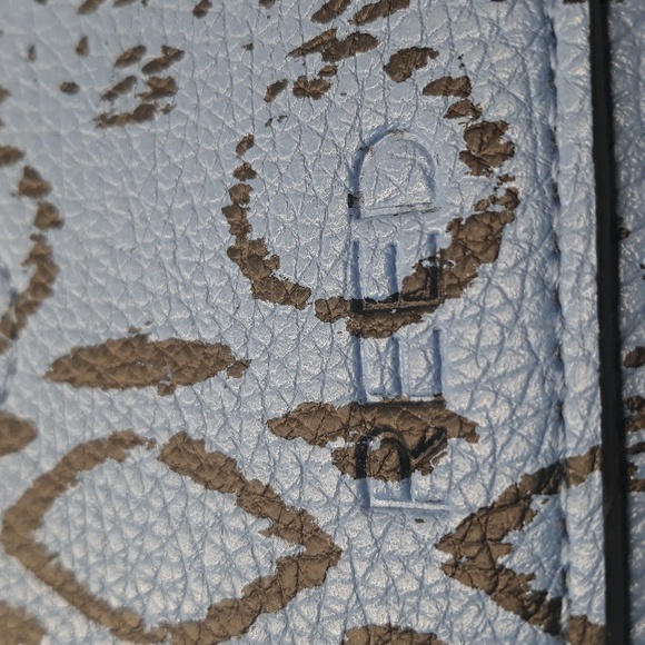 Reed Krakoff French Blue Viper small zippered wallet  (6 x 3 inches) - Picture 8 of 11